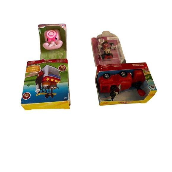 Lot of 4 Zuru Mini Disney Mickey Mouse Minnie Dolls Collectible Cartoon - Picture 6 of 9